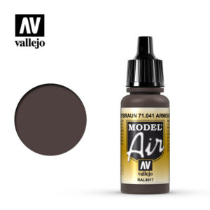 Vallejo 17ml Bottle Armour Brown Model Air - 71041
