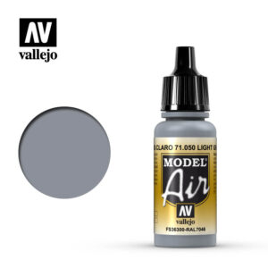 Vallejo 17ml Bottle Light Grey Model Air - 71050