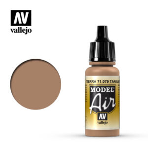 Vallejo 17ml Bottle Tan Earth Model Air - 71079
