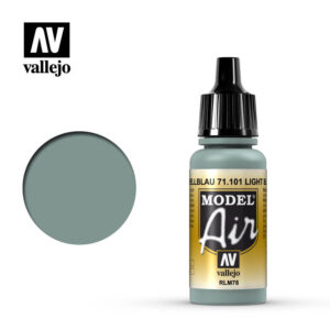 Vallejo 17ml Bottle Light Blue RLM78 Model Air - 71101