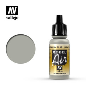 Vallejo 17ml Bottle Light Gull Grey Model Air - 71121