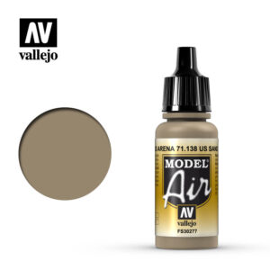 Vallejo 71138 17ml Bottle US Sand Model Air - 71138