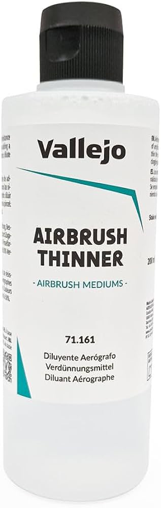 Vallejo 200ml Bottle Airbrush Thinner - 71161