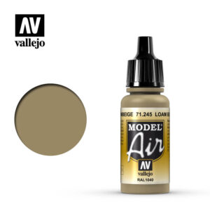 Vallejo 17ml Bottle Loam Beige Model Air - 71245