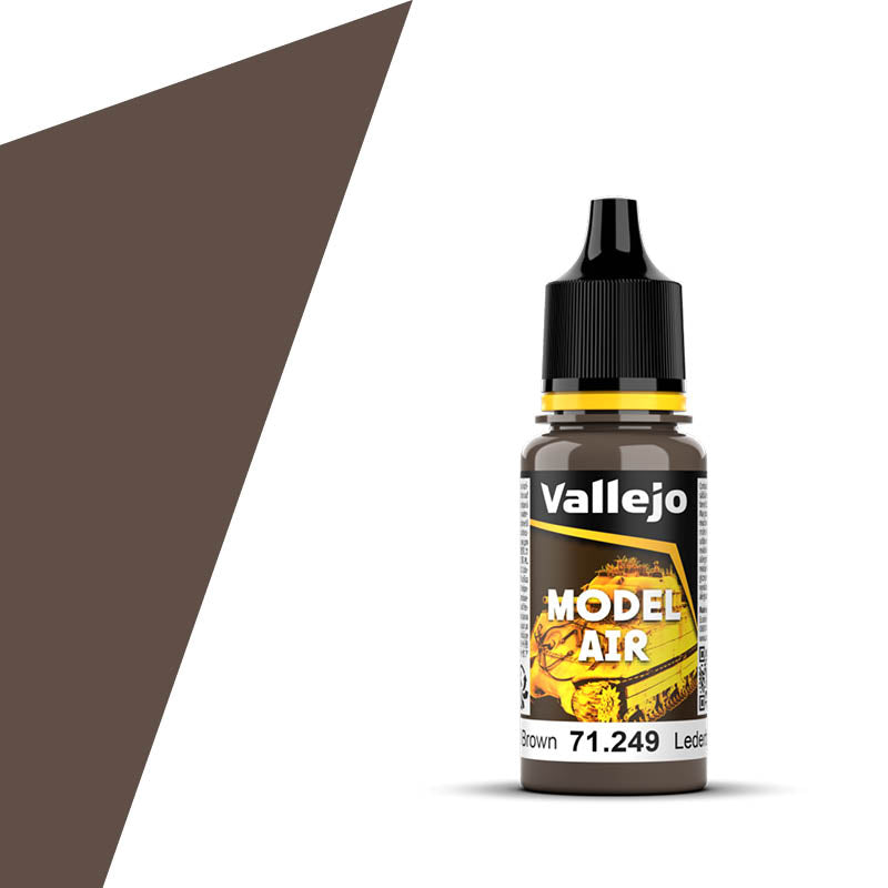Vallejo 17ml Bottle NATO Brown Model Air - 71249