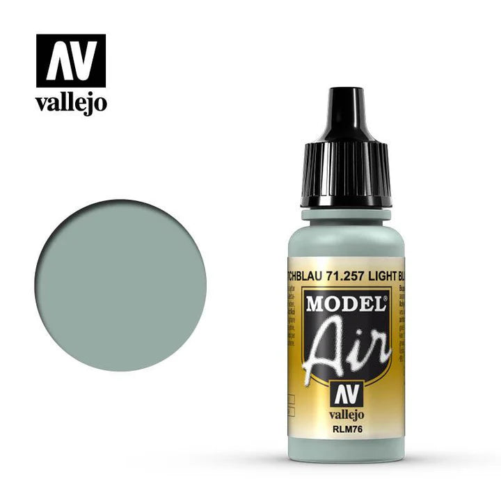 Vallejo 17ml Bottle Light Blue RLM76 Model Air - 71257