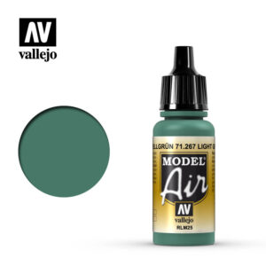 Vallejo 17ml Bottle Light Green RLM25 Model Air - 71267