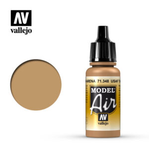 Vallejo 17ml Bottle USAF Tan Model Air - 71348