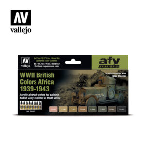 Vallejo WWII BRIT COLOR AFRICA - 71622