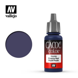 Vallejo 18ml Bottle Royal Purple Game Color - 72016