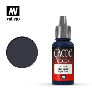 Vallejo 18ml Bottle Night Blue Game Color - 72019