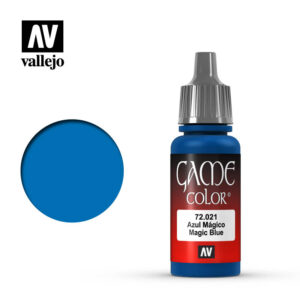 Vallejo 18ml Bottle Magic Blue Game Color - 72021