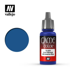 Vallejo 18ml Bottle Ultramarine Blue Game Color - 72022