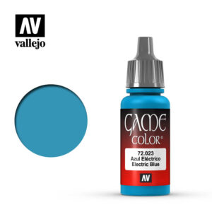Vallejo 18ml Bottle Electric Blue Game Color - 72023