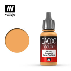 Vallejo 18ml Bottle Bronze Brown Game Color - 72036