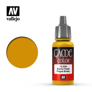 Vallejo 18ml Bottle Plague Brown Game Color - 72039