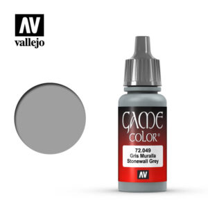 Vallejo 18ml Bottle Stonewall Grey Game Color - 72049