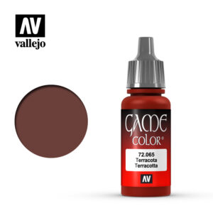Vallejo 17ml Bottle Terracotta Game Color - 72065