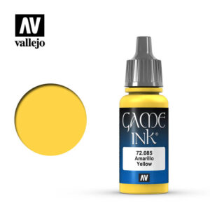 Vallejo 18ml Bottle Yellow Ink Game Color - 72085