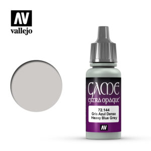 Vallejo 17ml Bottle Heavy Blue Grey Opaque Game Color - 72144