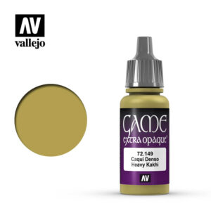 Vallejo 17ml Bottle Heavy Khaki Opaque Game Color - 72149