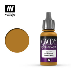 Vallejo 17ml Bottle Heavy Ochre Opaque Game Color - 72150