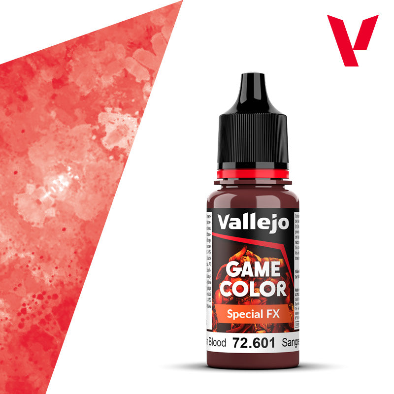 Vallejo 18ml Bottle Fresh Blood Special FX Game Color - 72601