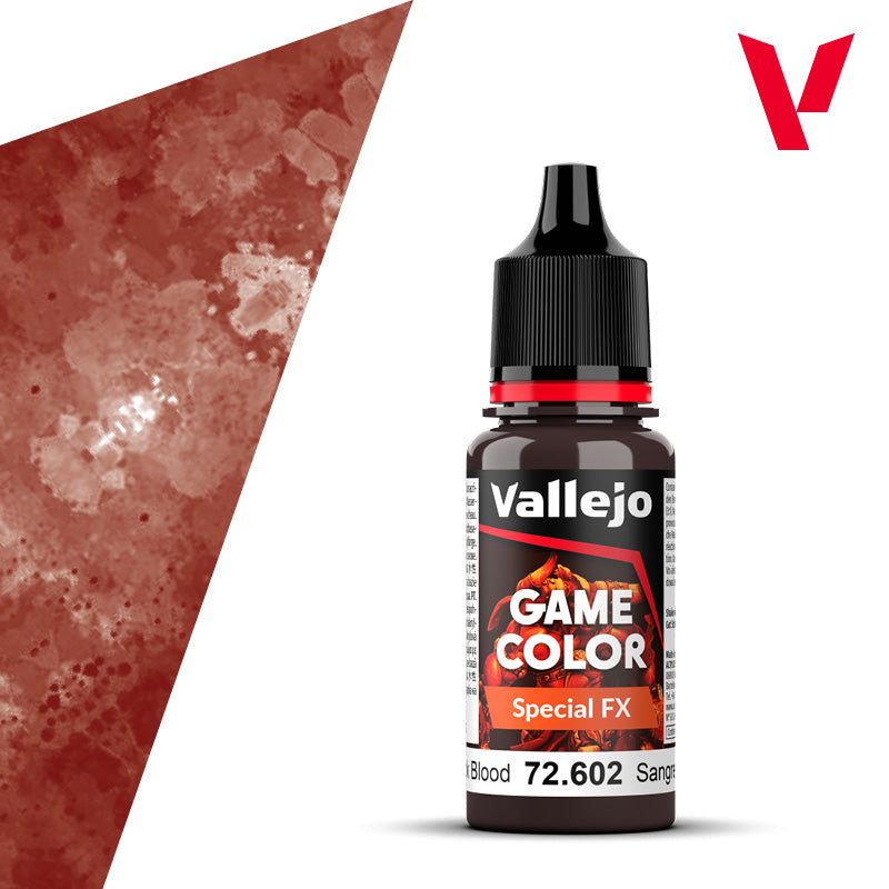 Vallejo 18ml Bottle Thick Blood Special FX Game Color - 72602