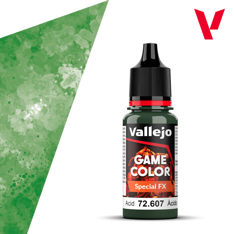 Vallejo 18ml Bottle Acid Special FX Game Color - 72607