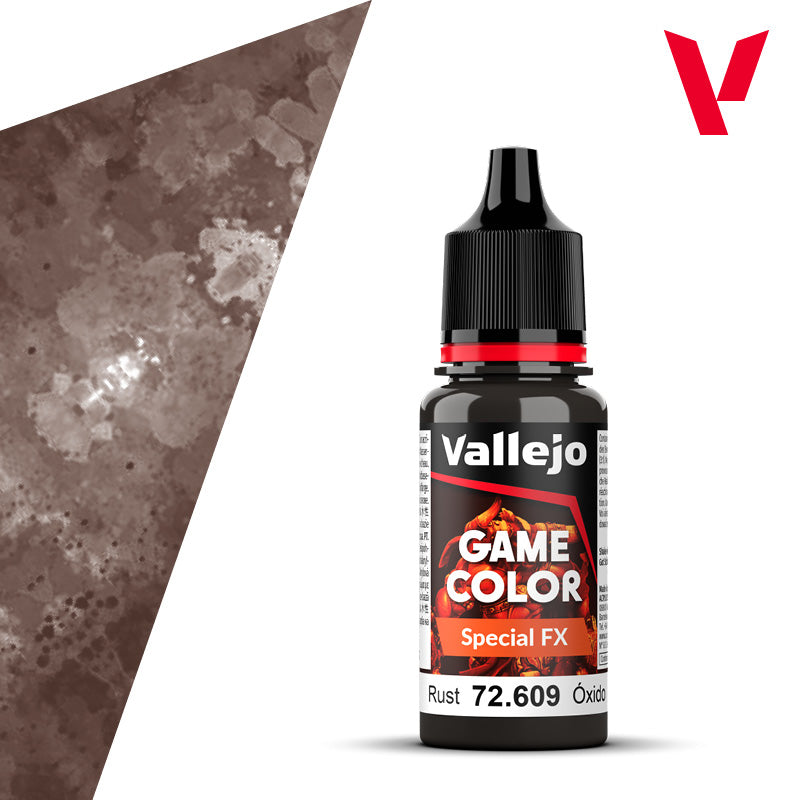 Vallejo 18ml Bottle Rust Special FX Game Color - 72609