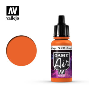 Vallejo 17ml Bottle Orange Fire Game Air - 72708