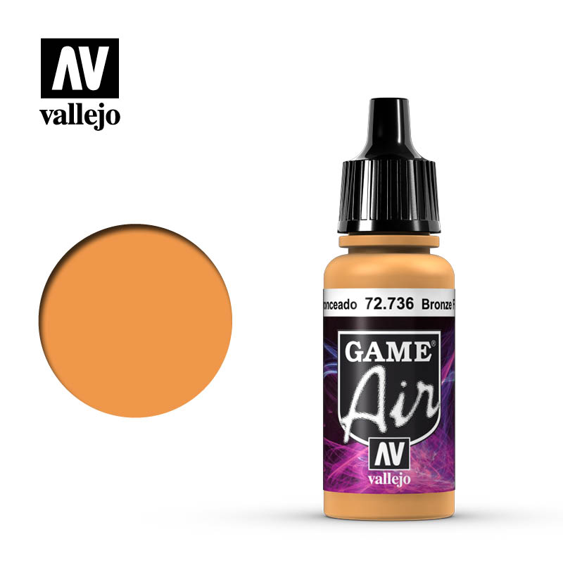 Vallejo 17ml Bottle Bronze Fleshtone Game Air - 72736