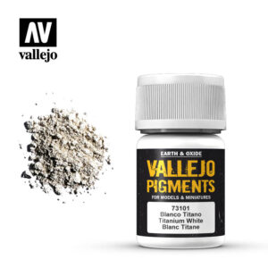 Vallejo 30ml Bottle Titanium White Pigment Powder - 73101