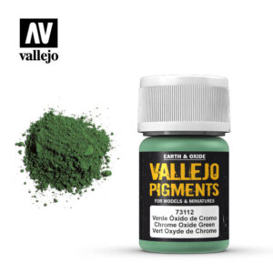 Vallejo 30ml Bottle Chrome Oxide Green Pigment Powder - 73112
