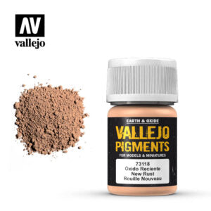 Vallejo 30ml Bottle Fresh Rust Pigment Powder - 73118