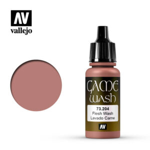 Vallejo 18ml Bottle Flesh Wash Game Color - 73204