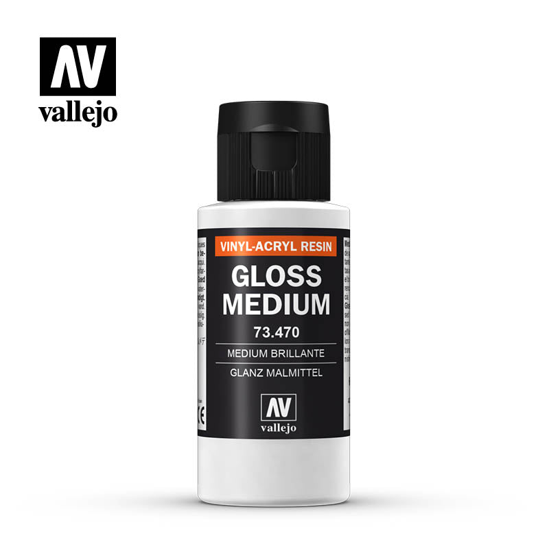 Vallejo 60ml Bottle Gloss Medium - 73470