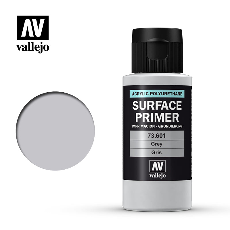 Vallejo 60ml Bottle Grey Primer - 73601