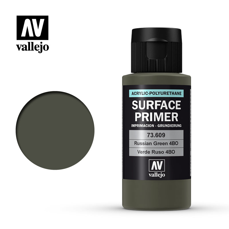 Vallejo 60ml Bottle Russian Green Primer - 73609