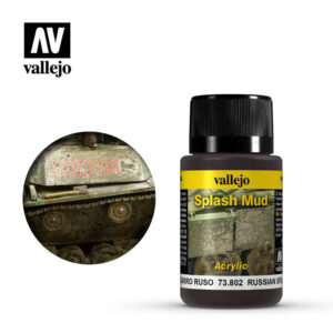 Vallejo 40ml Bottle Russian Splash Mud Weathering Effect - 73802
