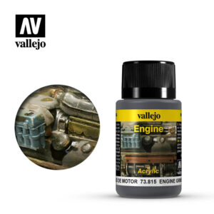 Vallejo 40ml Bottle Engine Grime Weathering Effect - 73815