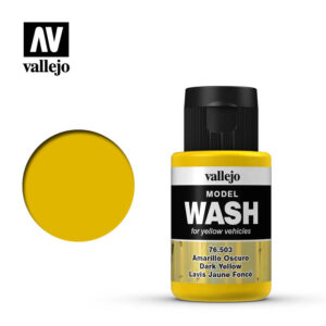 Vallejo 35ml Bottle Dark Yellow Model Wash - 76503