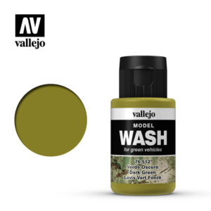 Vallejo 35ml Bottle Dark Green Model Wash - 76512
