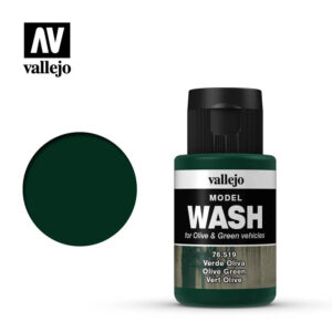 Vallejo 35ml Bottle Olive Green Model Wash - 76519
