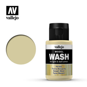 Vallejo 35ml Bottle Desert Dust Model Wash - 76522
