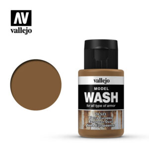 Vallejo 35ml Bottle European Dust Model Wash - 76523