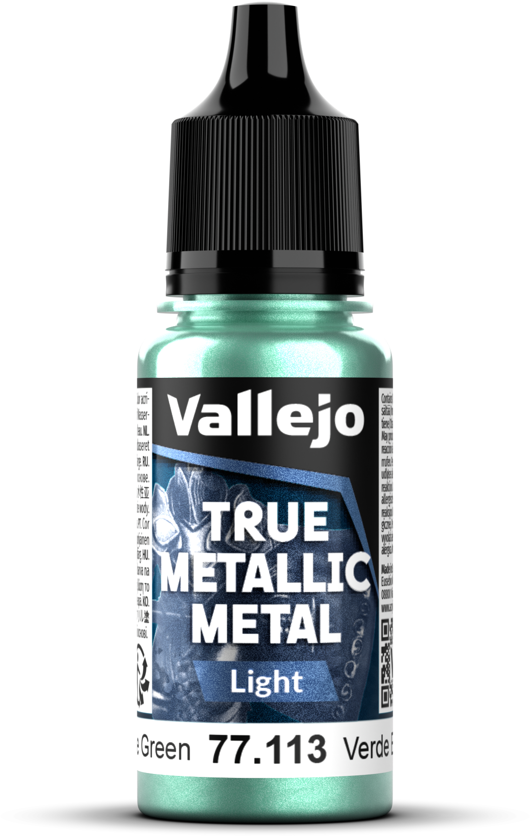 Vallejo 77.113 True Metallic Beetle Green (light)