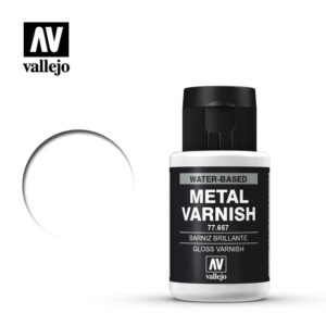Vallejo 32ml Bottle Gloss Metal Varnish - 77657