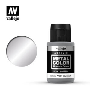 Vallejo 32ml Bottle Aluminum Metal Color - 77701