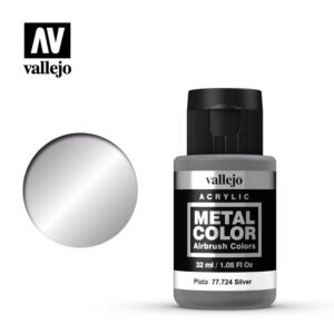 Vallejo 32ml Bottle Silver Metal Color - 77724